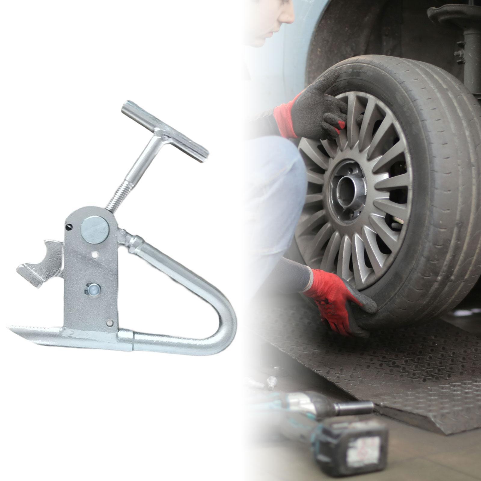 Heavy Equipment Center - Stalen bandenklem, center tool, handmatige wielwisselset