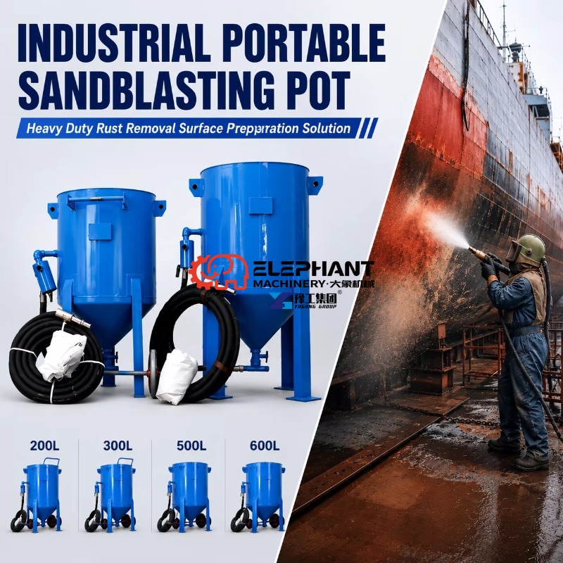 Heavy Equipment Used For Sale - Hete Aanbieding Industriële Zandstraalmachine Gebruikt voor