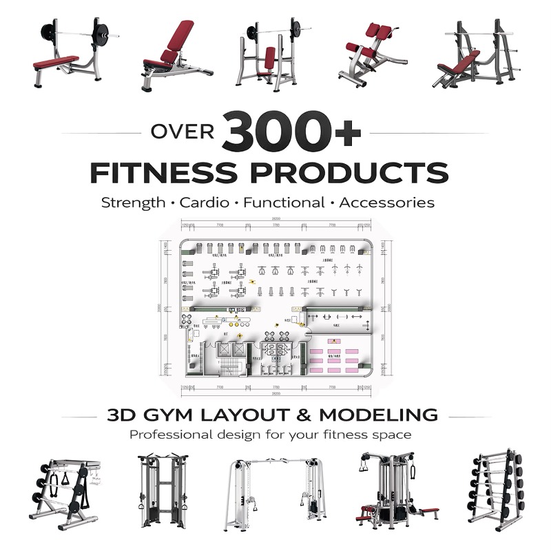 YTYIN Commerciële Gym Opslag D - Heavy Equipment Center recensie en prijs