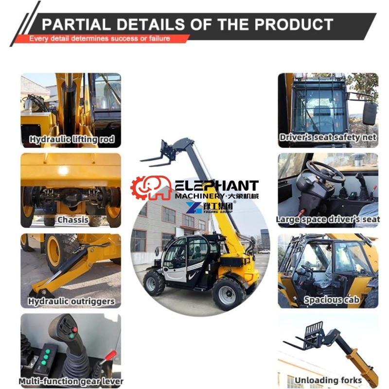 4 ton 14m Telescopische Heftru - Telescopic Handler Boom recensie en prijs